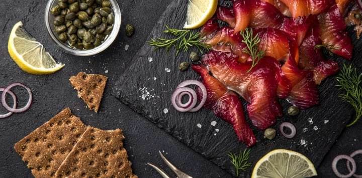 Gin: gravad lax