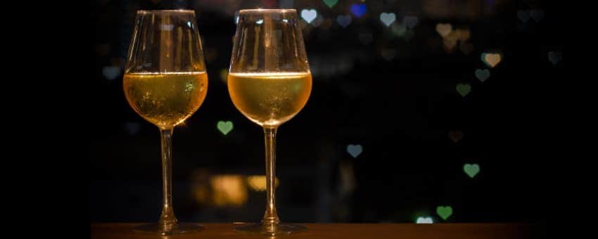 vindruvor omslag med glas vin