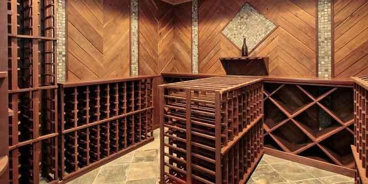 wine-cellar-with-multiple-racks