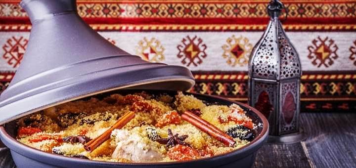 tagine marockansk lergryta