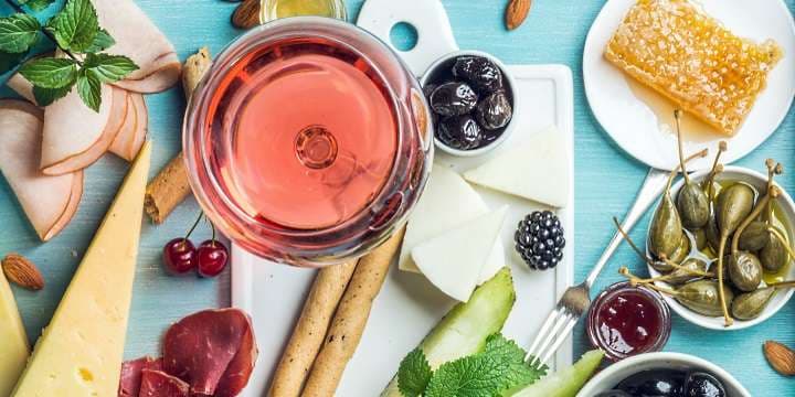 Roséviner: blandad mat med rosévin