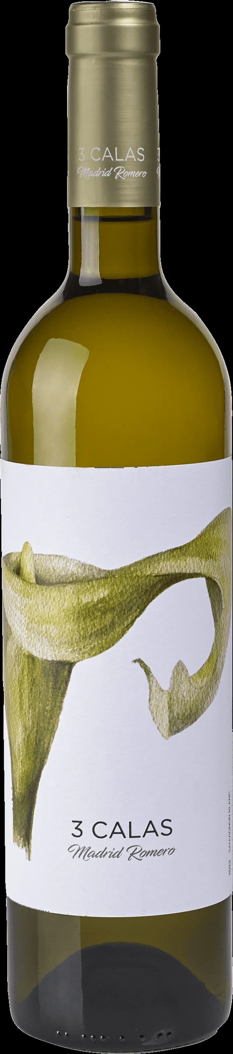 Tre glas vitt vin står på rad mot en ljus bakgrund.