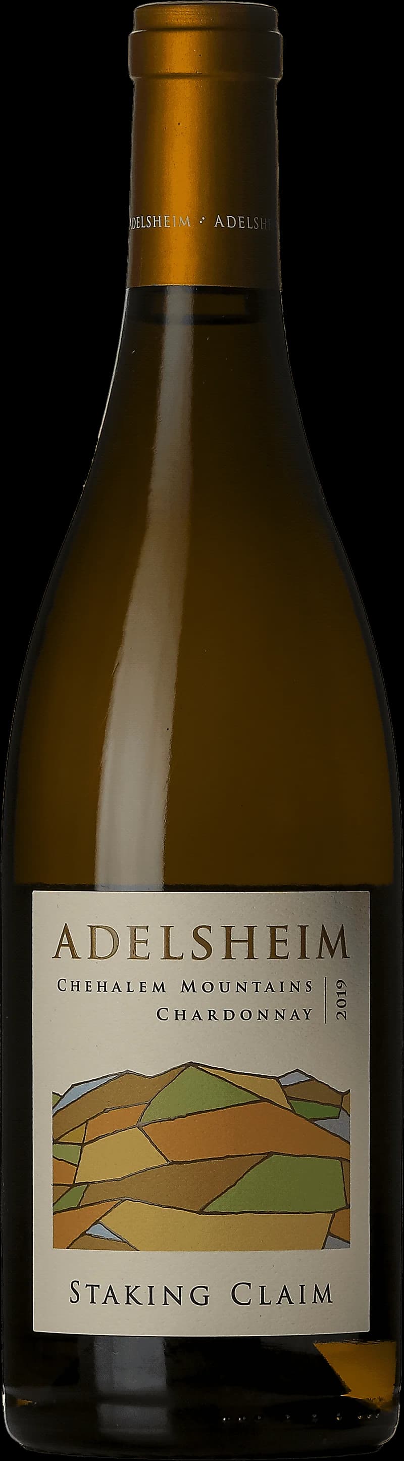 Flaska av vitt vin från Adelsheim