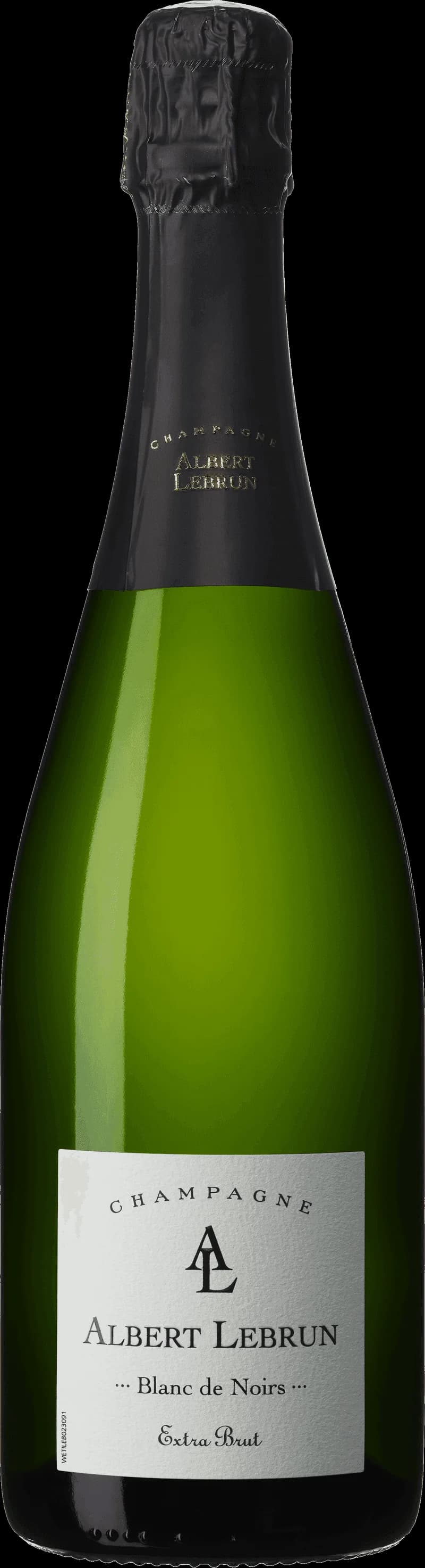 Flaska av mousserande vin från Albert Lebrun