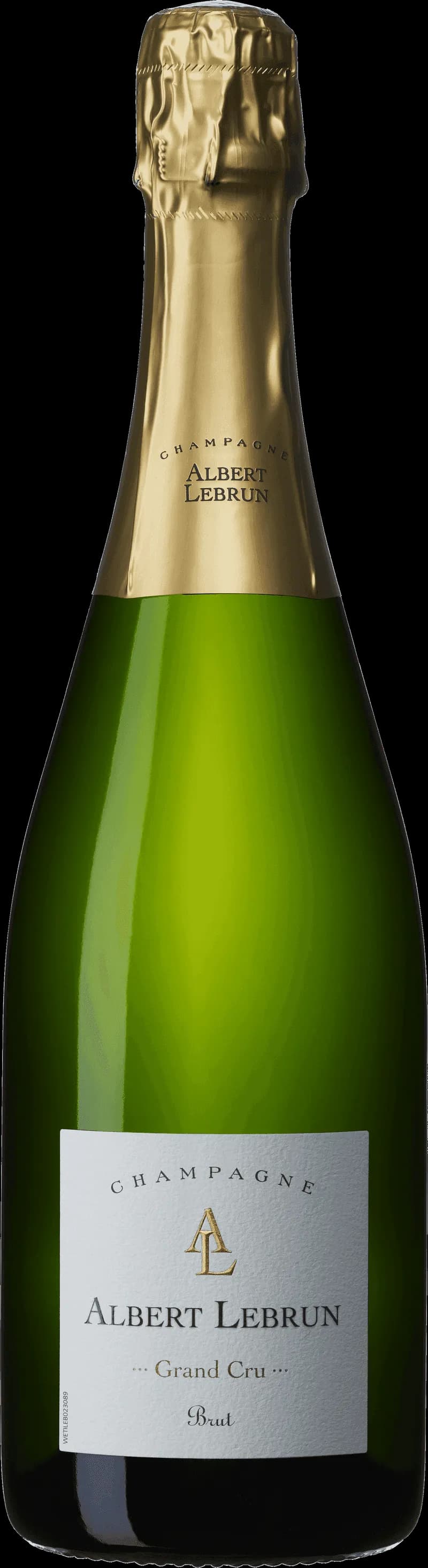 Flaska av mousserande vin från Albert Lebrun