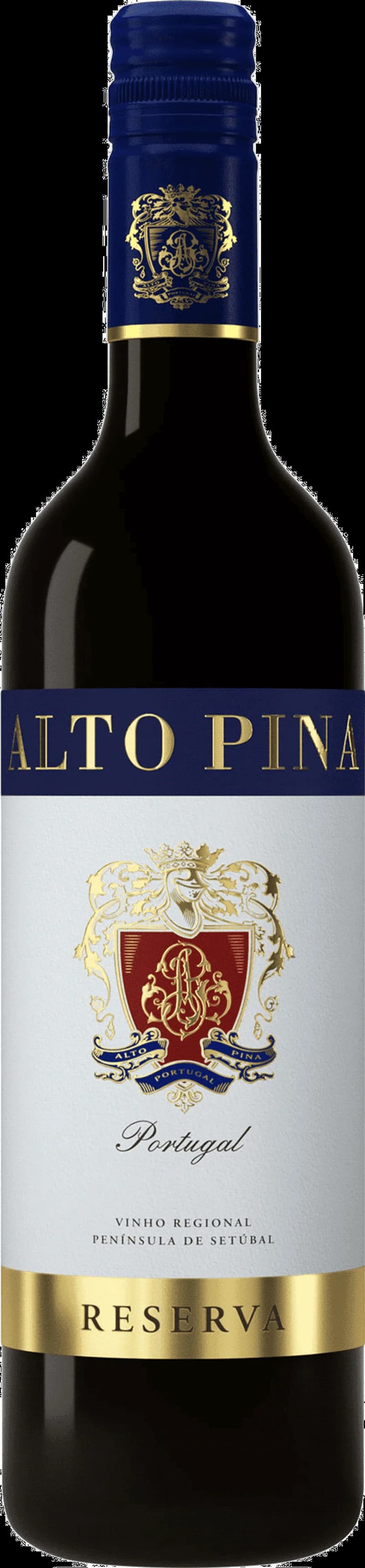 Flaska av rött vin från Alto Piña