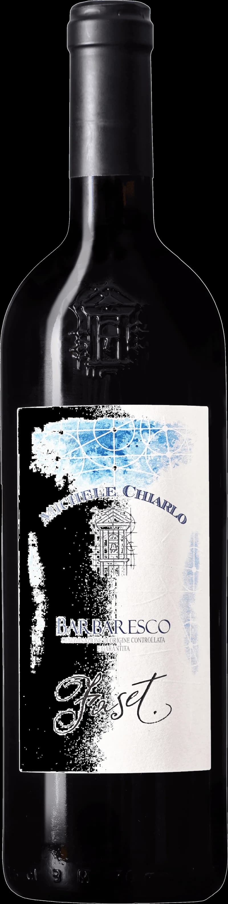 Flaska Barbaresco Faset rött vin från Piemonte