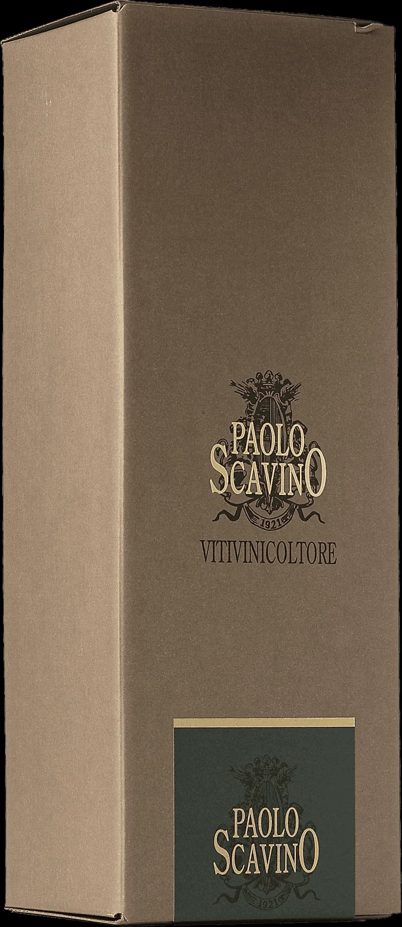 Flaska av rött vin Barolo Ravera från Piemonte