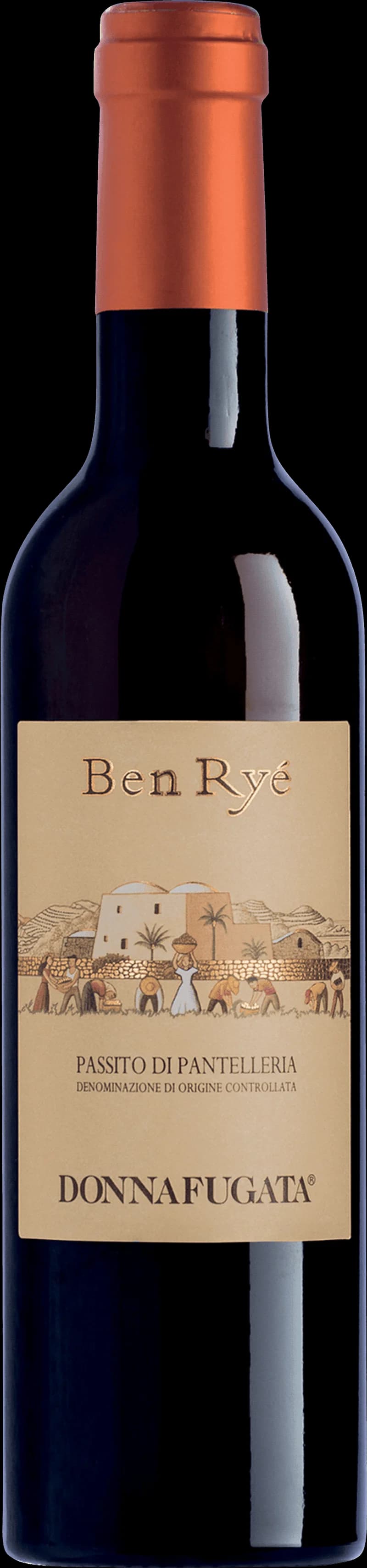 Ben Rye vitt vin i ett glas mot en ljus bakgrund