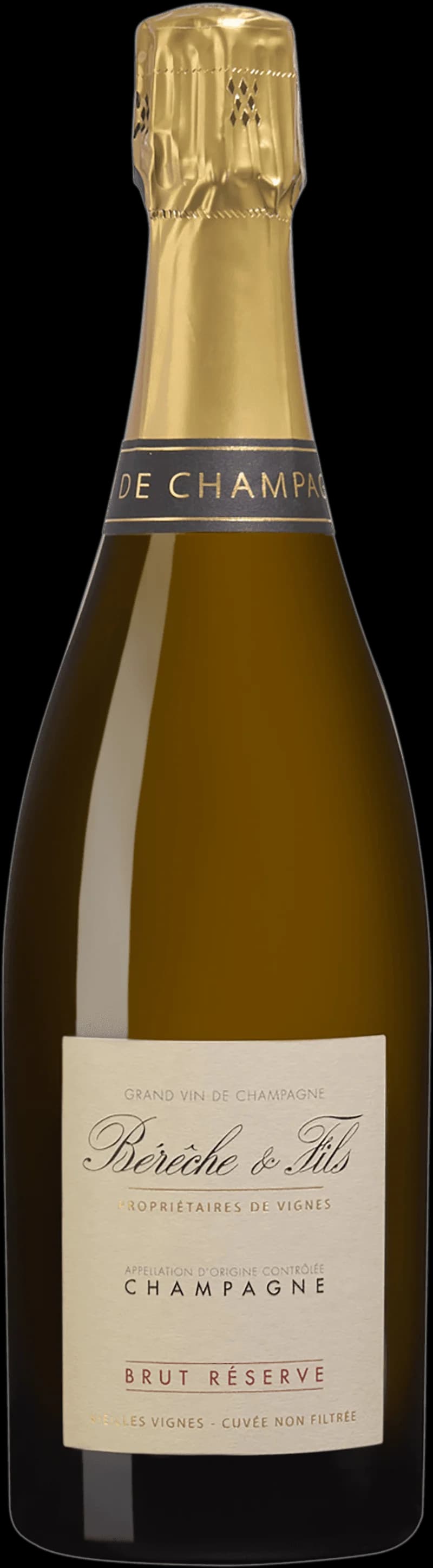 Flaska av mousserande vin från Ber Che et Fils
