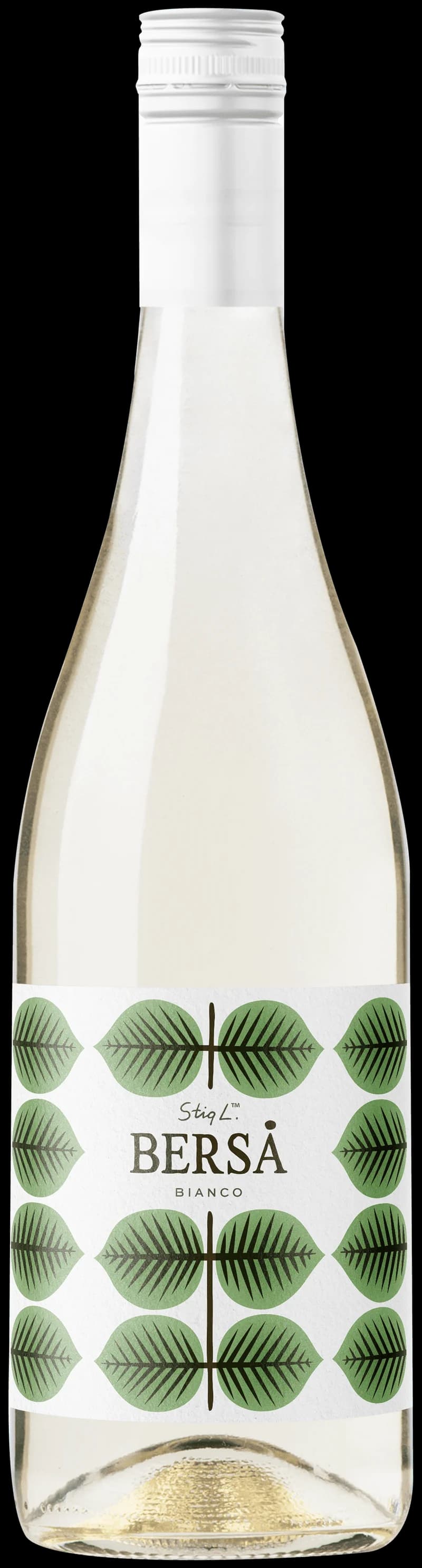 Flaska med vitt vin från Berså