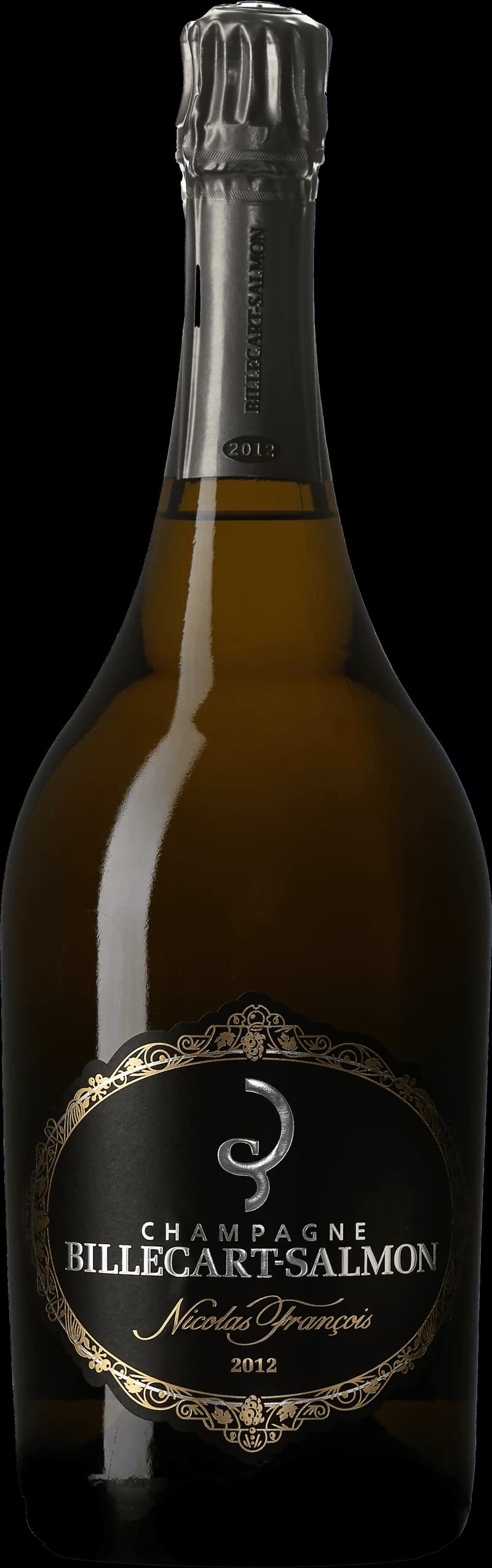 Flaska Billecart-Salmon mousserande vin på bordet