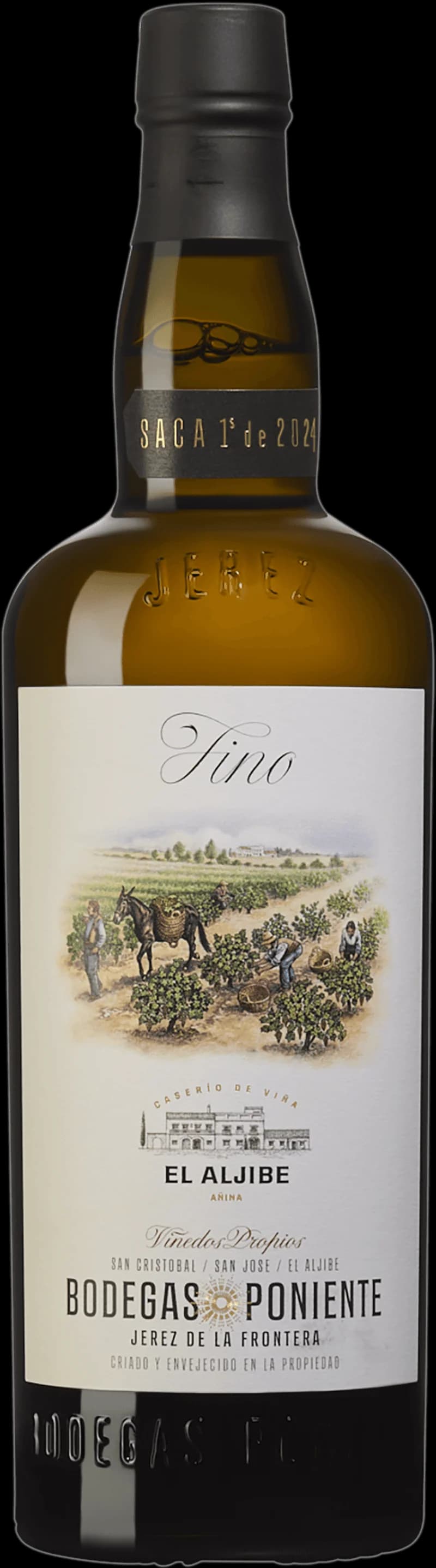 Bild på Bodegas Poniente starkvin i en vinkaraff