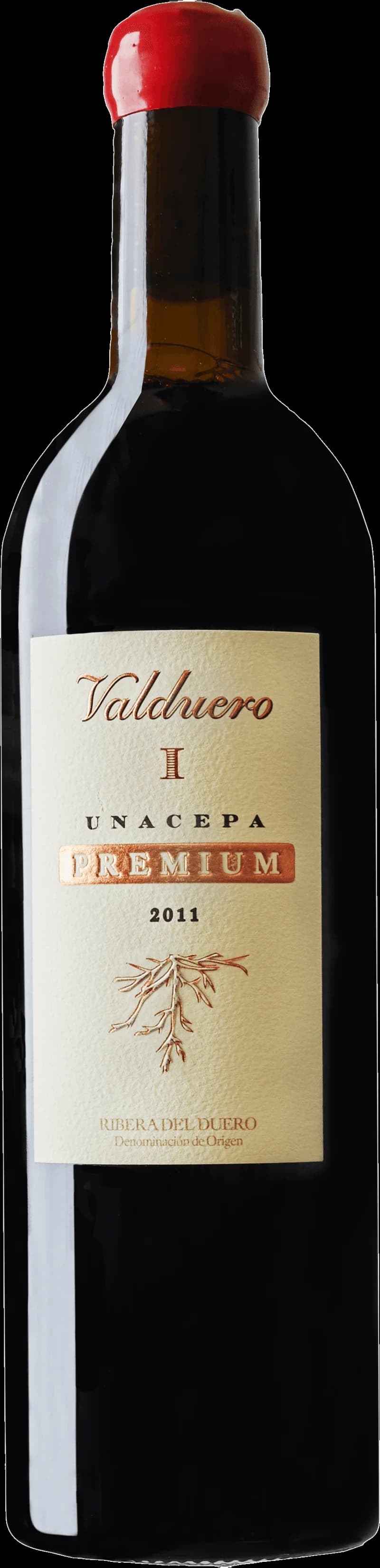 Flaska rött vin från Bodegas Valduero