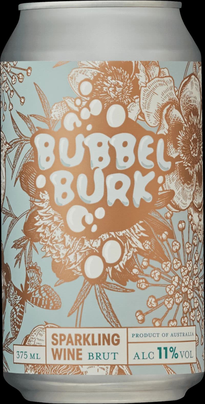 Bubbelburk med mousserande vin, perfekt för fest och picknick.