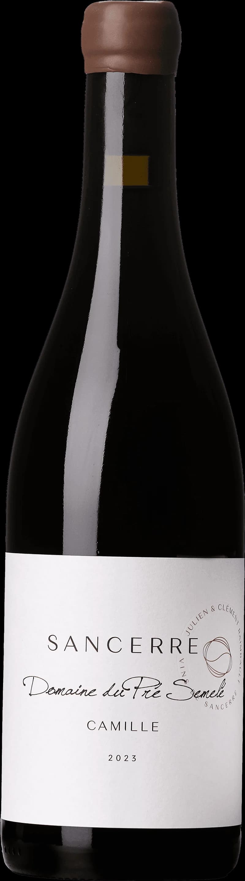 Flaska Camille Sancerre Rouge rött vin på bord