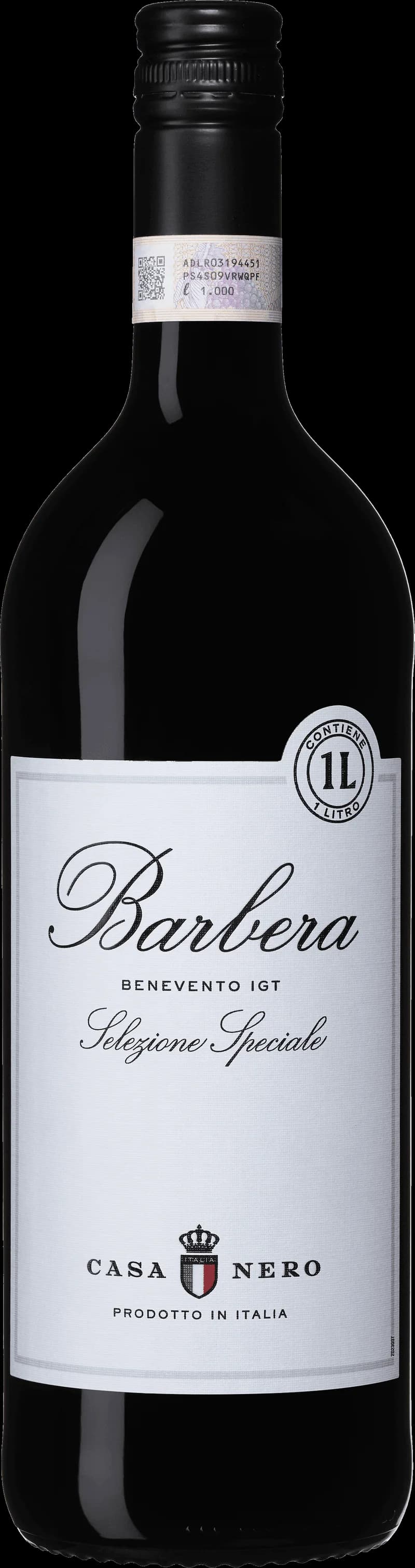 Casa Nero rött vin i ett vinglas