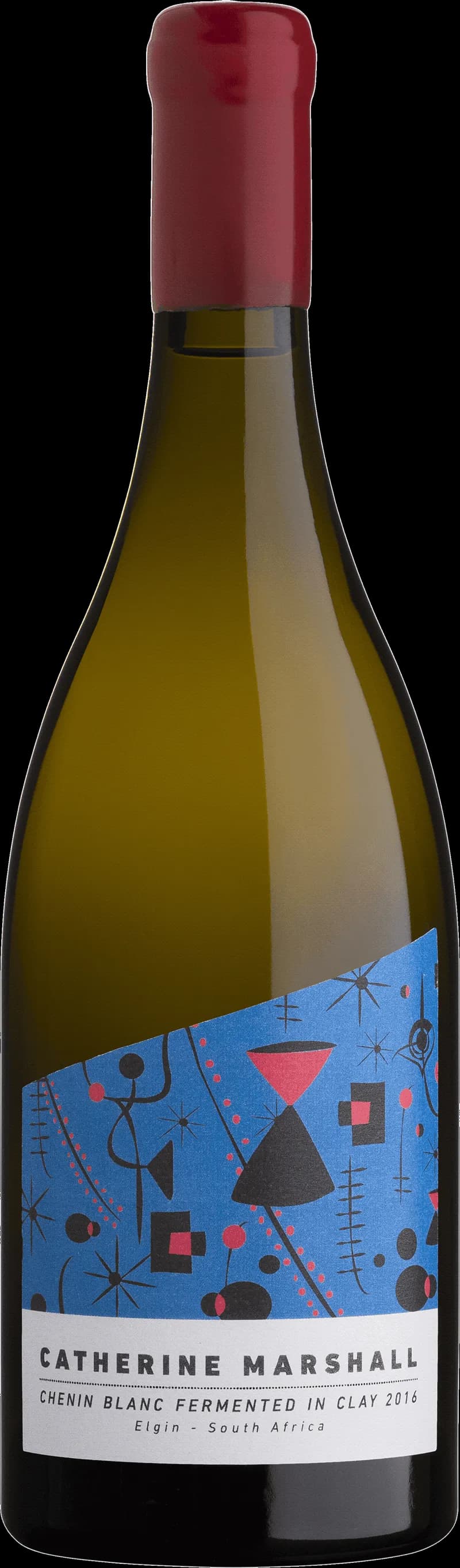 Catherine Marshall vitt vin i ett glas mot en ljus bakgrund