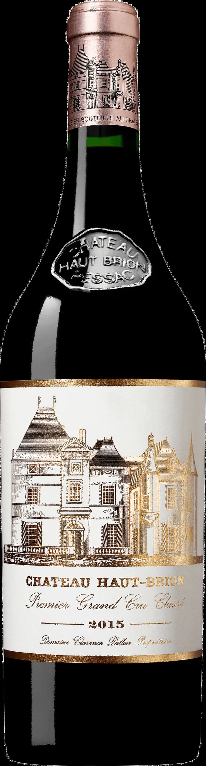 Château Haut-Brion rött vin i en vinkaraff och glas