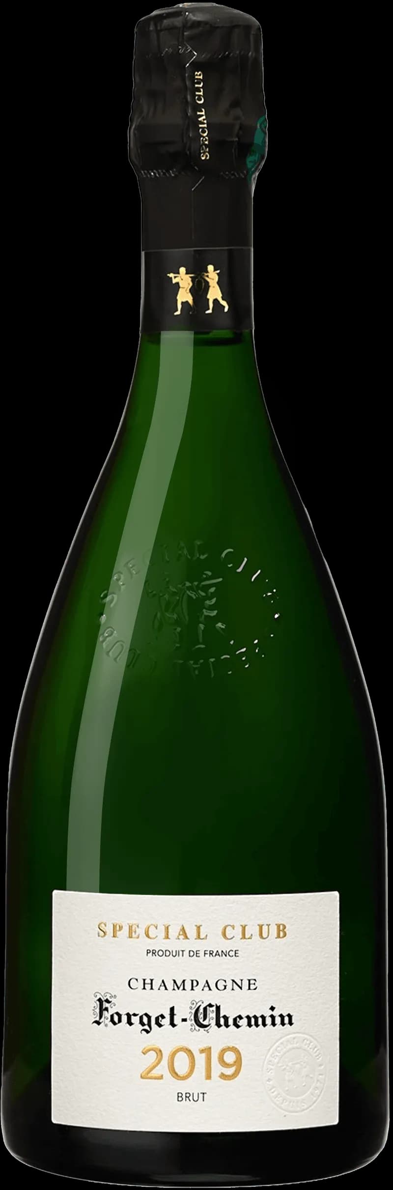 Champagne Forget Chemin mousserande vin i champagneglas
