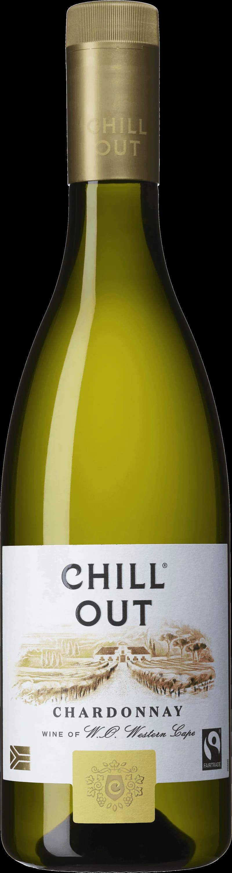 Ett glas svalt vitt vin på en avslappnad yta, perfekt för sommarkvällen.