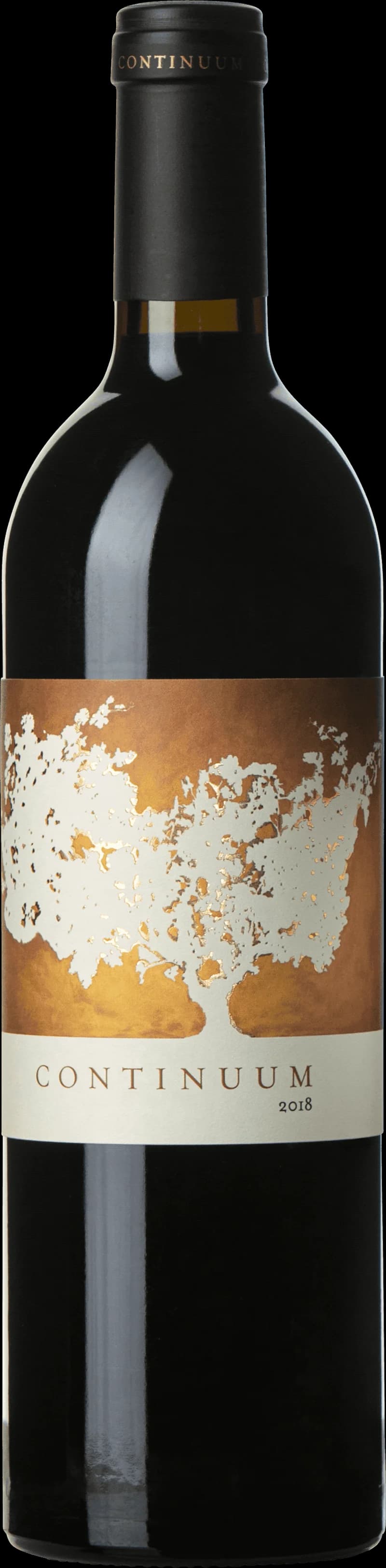 Flaska av rött vin från Continuum