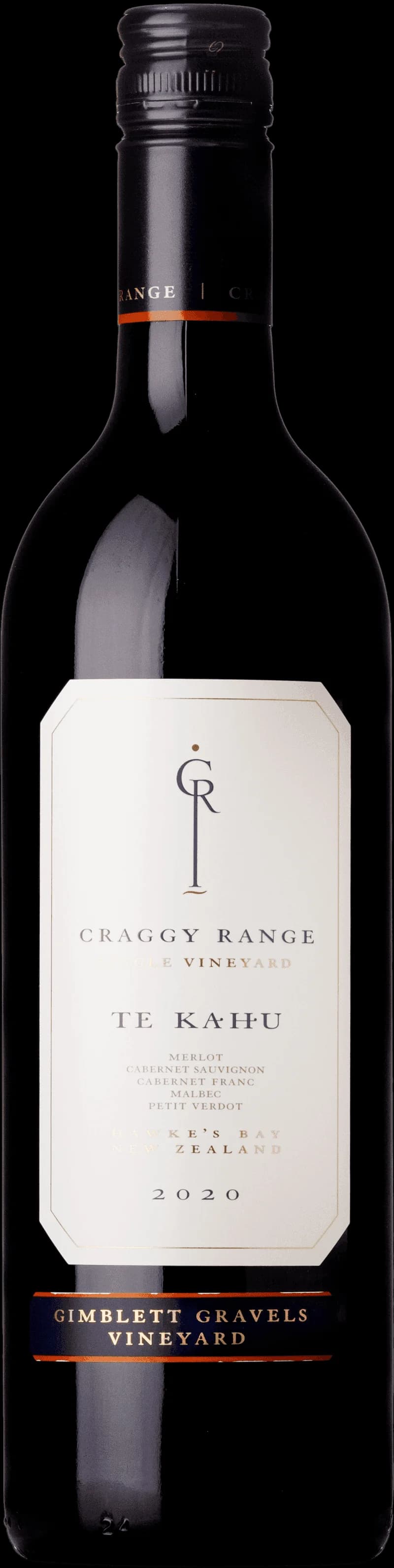 Flaska av Craggy Range rött vin på bordet
