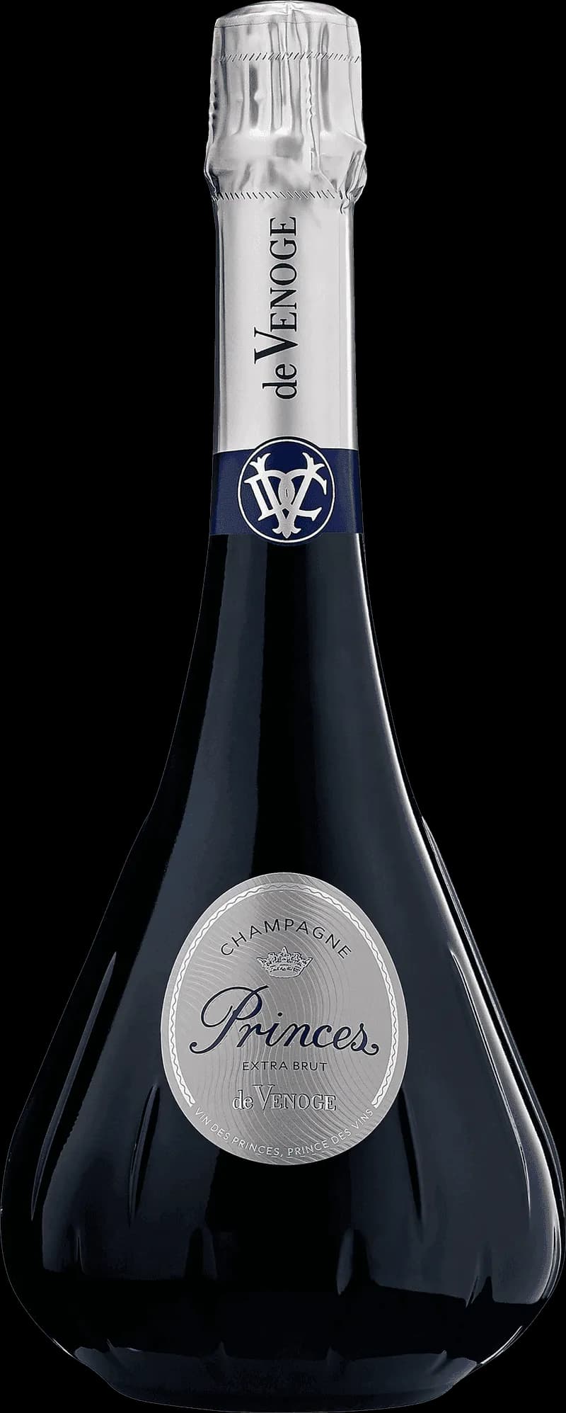 Flaska av mousserande vin från De Venoge