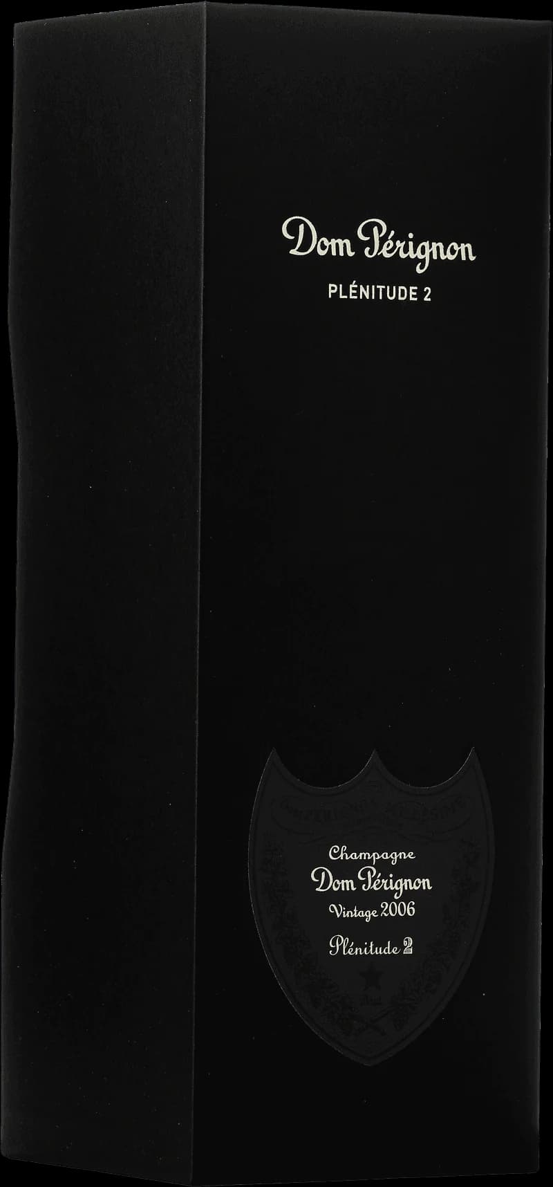Flaska Dom Pérignon champagne mot mörk bakgrund