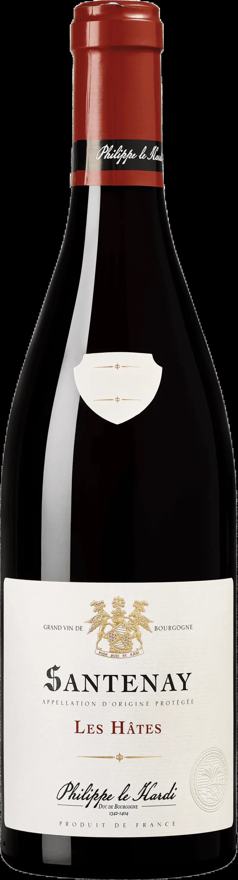 Flaska rött vin från Domaine du Château Philippe le Hardi