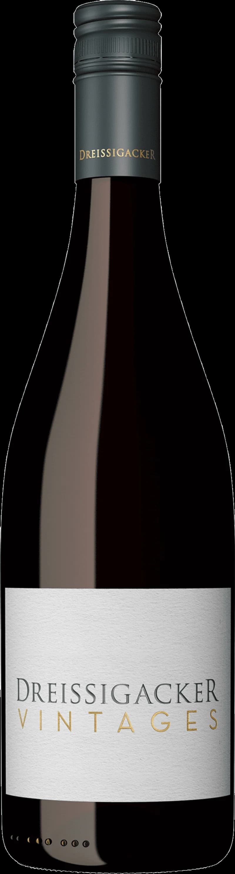 Flaska med rött vin från Dreissigacker