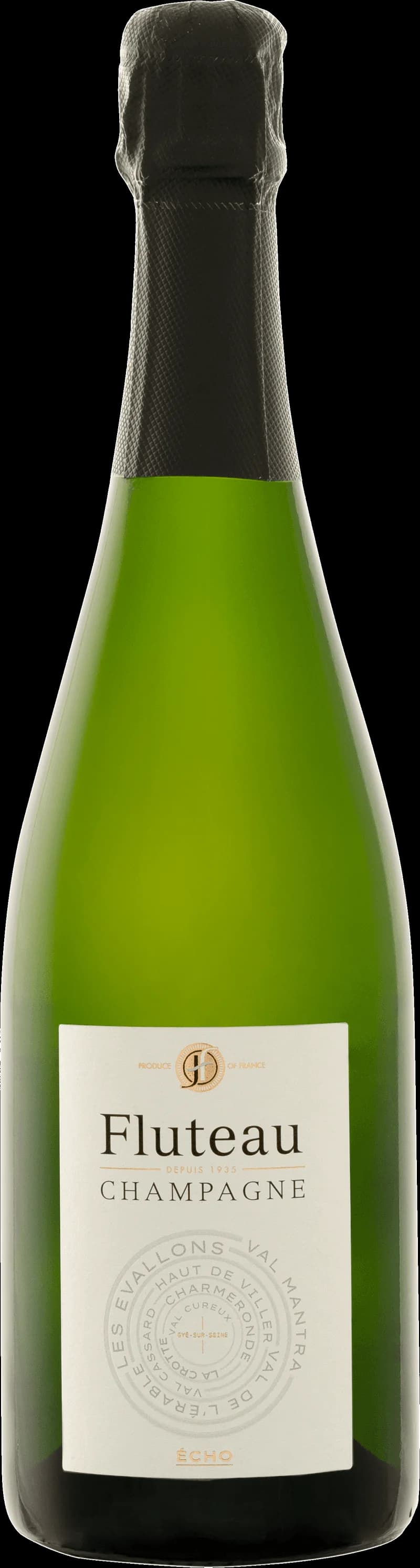 Flaska med mousserande vin från Echo