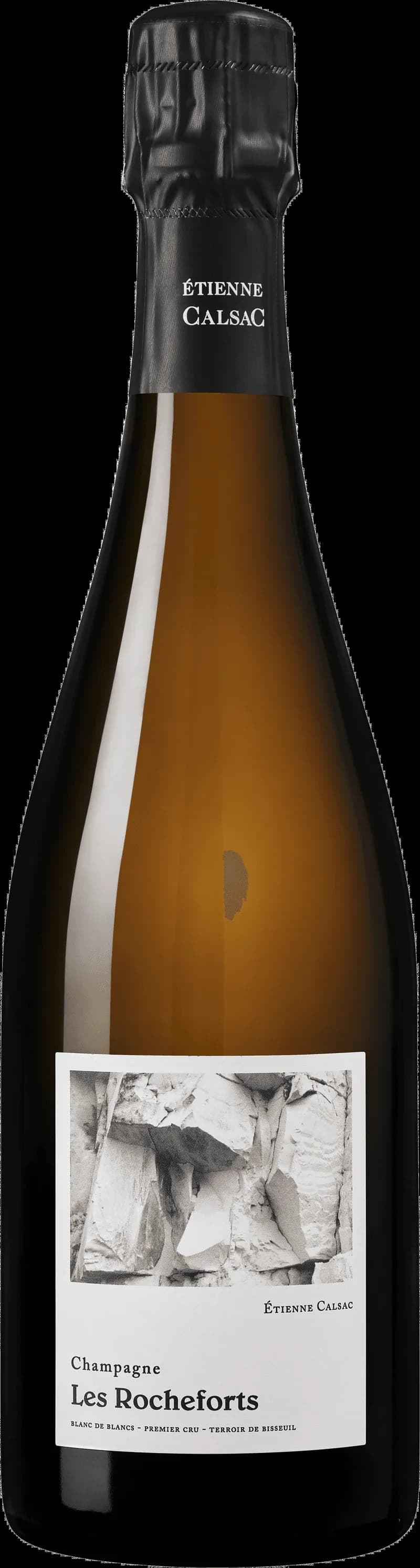 Flaska av mousserande vin från Etienne Calsac
