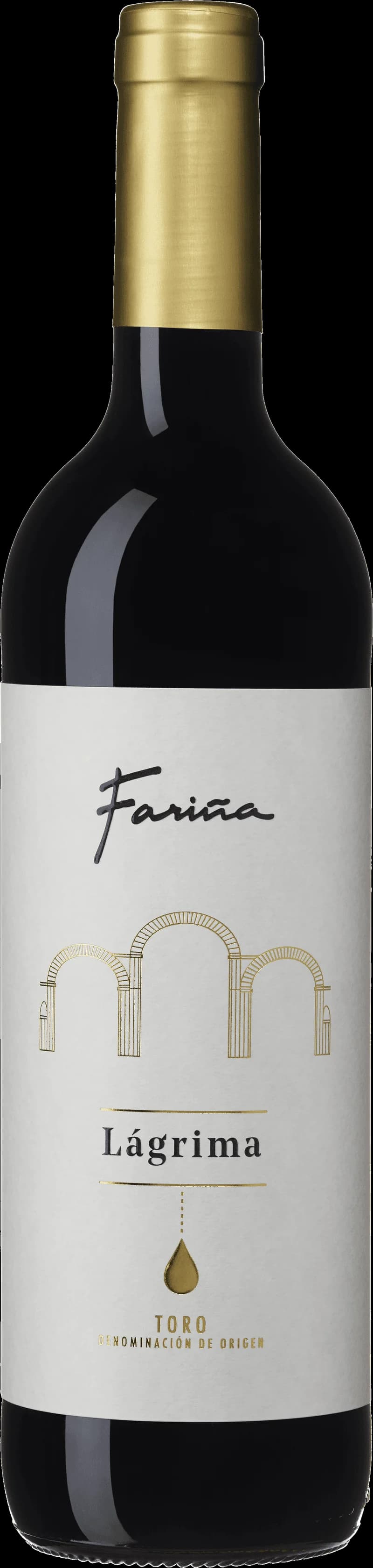 Fari à rött vin på ett bord med en flaska rödvin och glas.