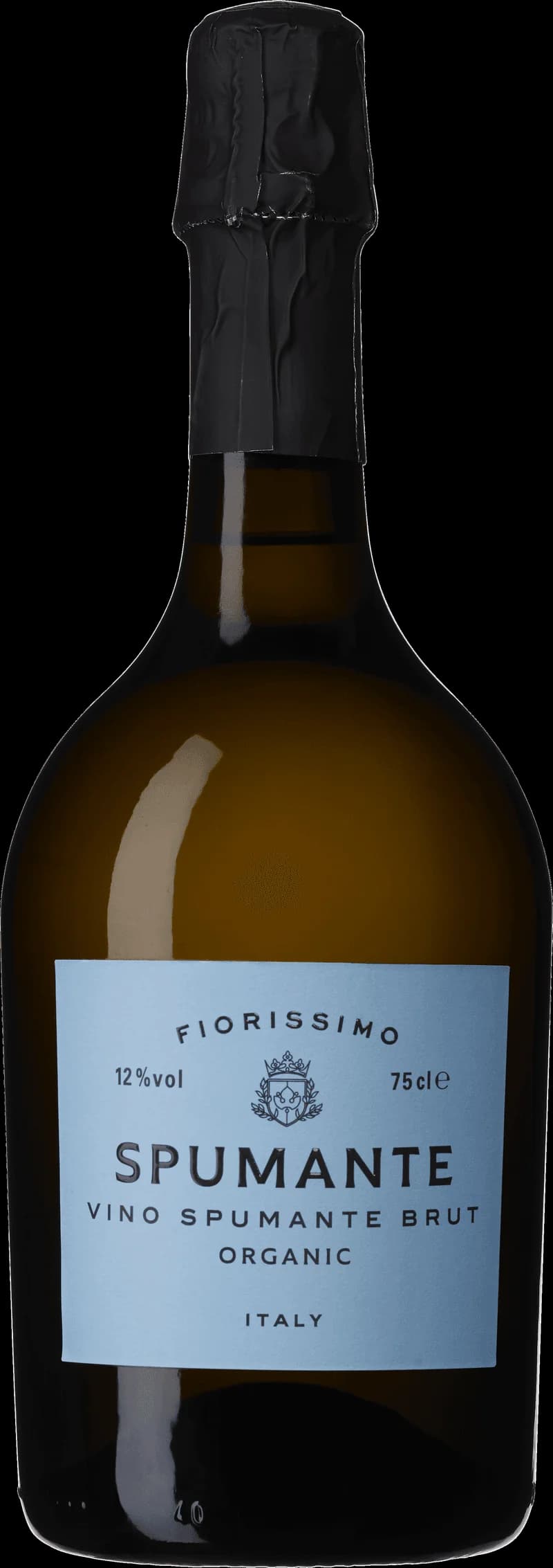 Fiorissimo mousserande vinflaska med etikett