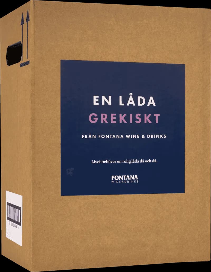 Fontana Vin Mixlåda Nr 1 med ett urval av röda och vita viner.