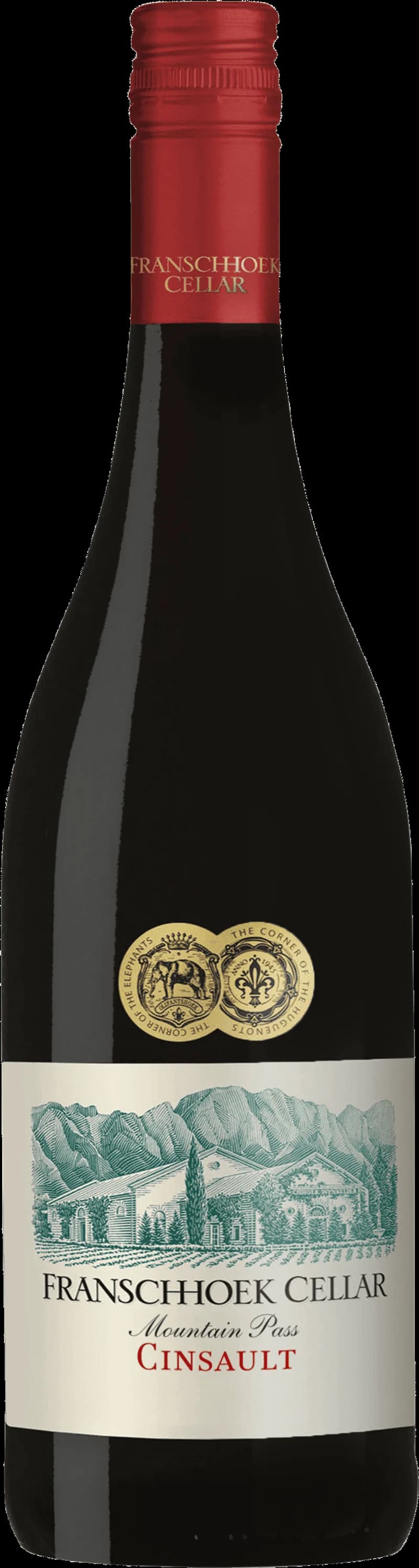 Rött vin från Franschhoek Cellar i Sydafrika