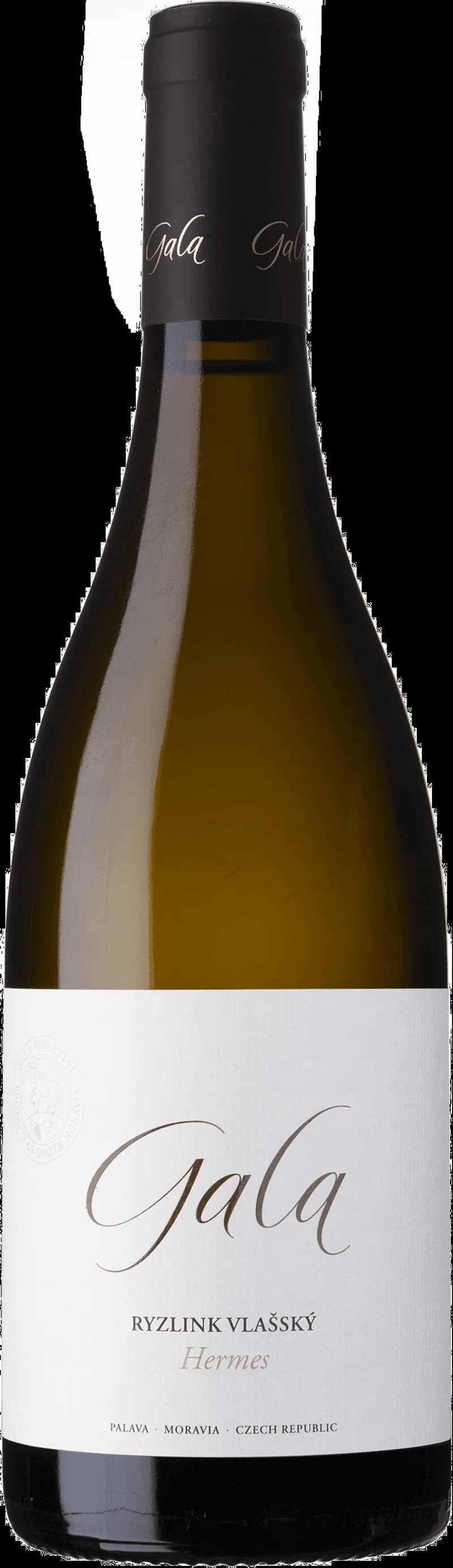 Flaskor med vitt vin på en galamiddag