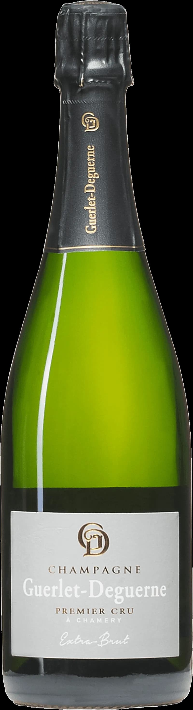 Flaska av mousserande vin från Guerlet Deguérne