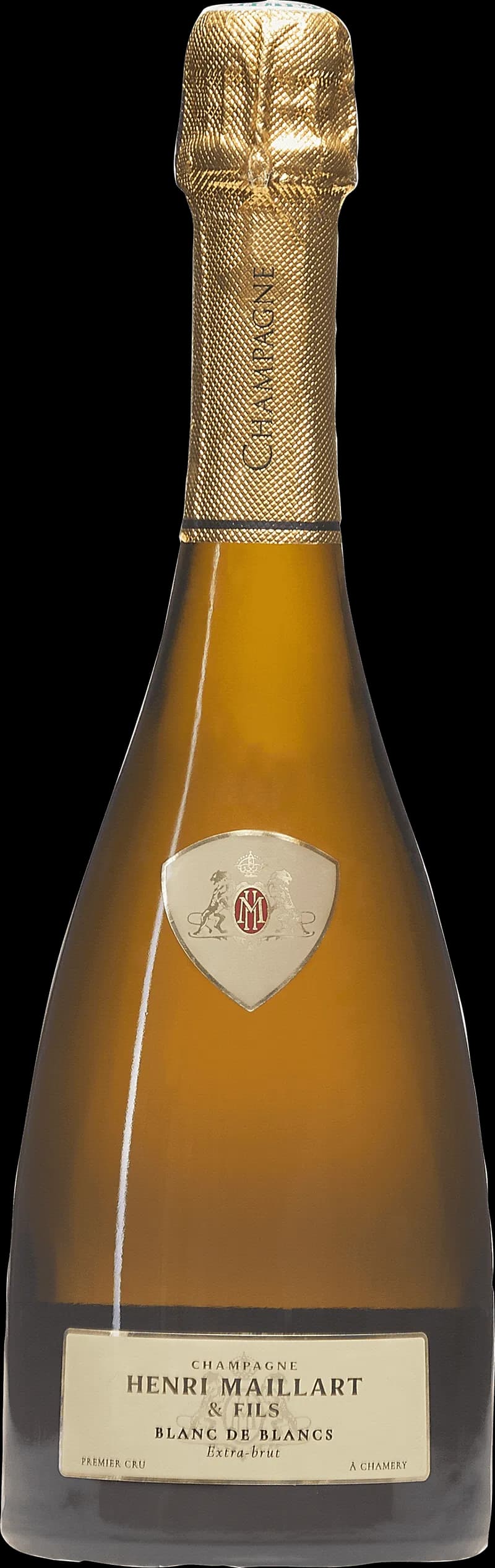 Flaska av mousserande vin från Henri Maillart
