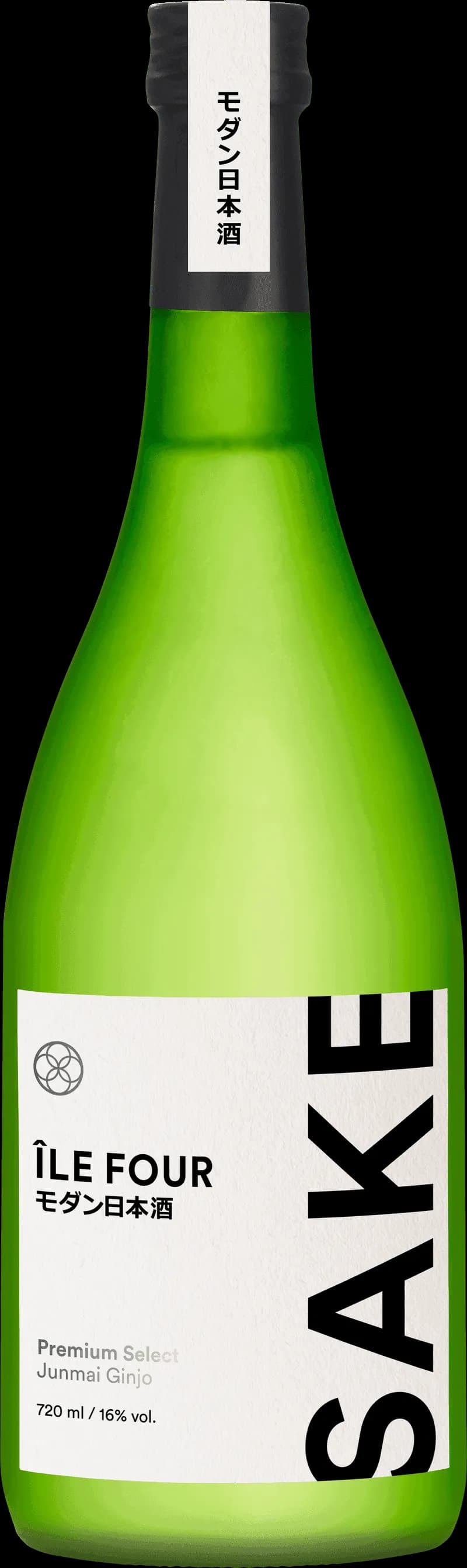Fyra glas med olika sorters sake på en bricka.