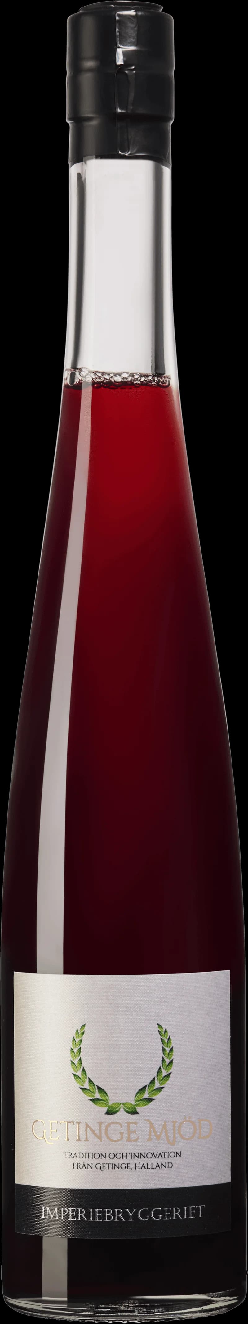 Flaskor från Imperiebryggeriet med smaksatt vin och fruktvin.