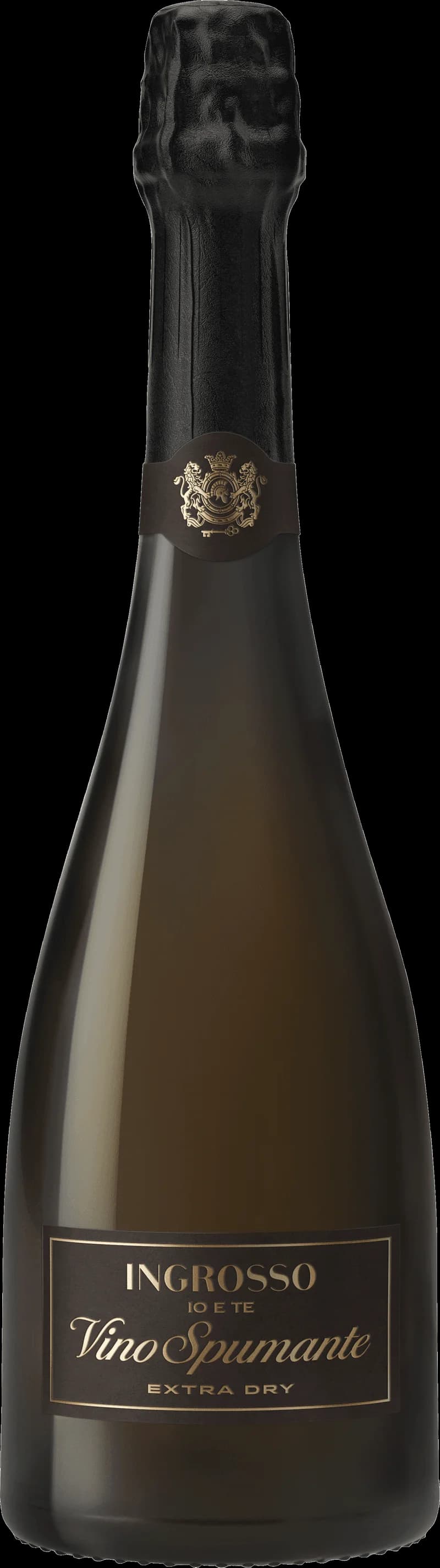 Etikett på mousserande vin från Ingrosso io e te
