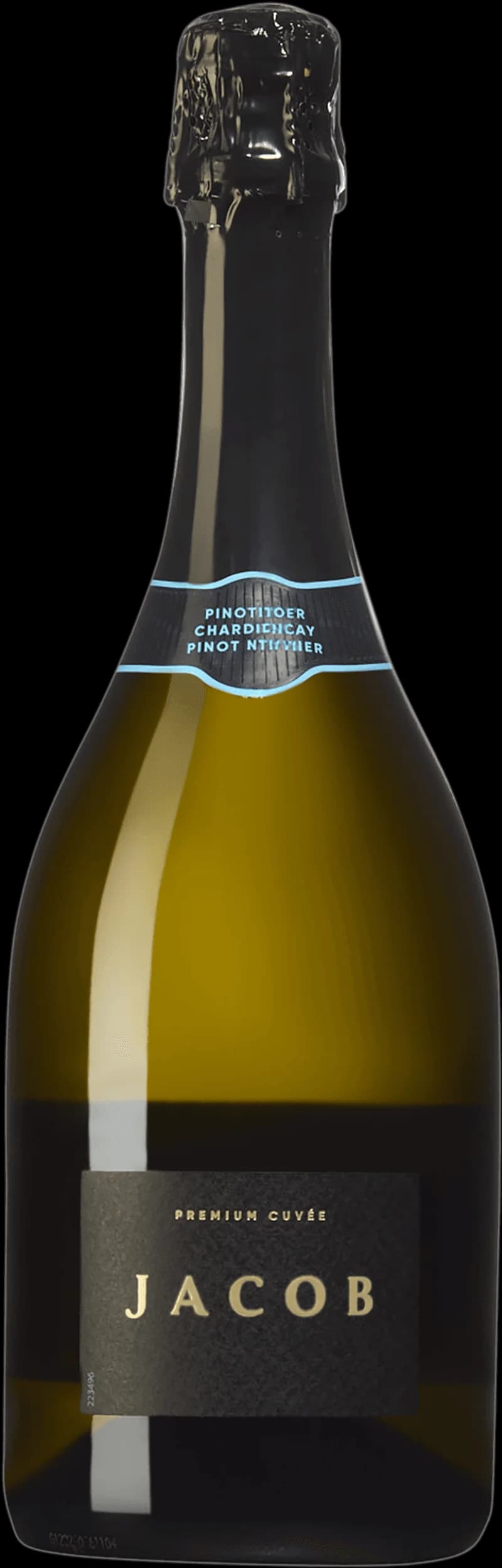 Flaska med mousserande vin från Jacob