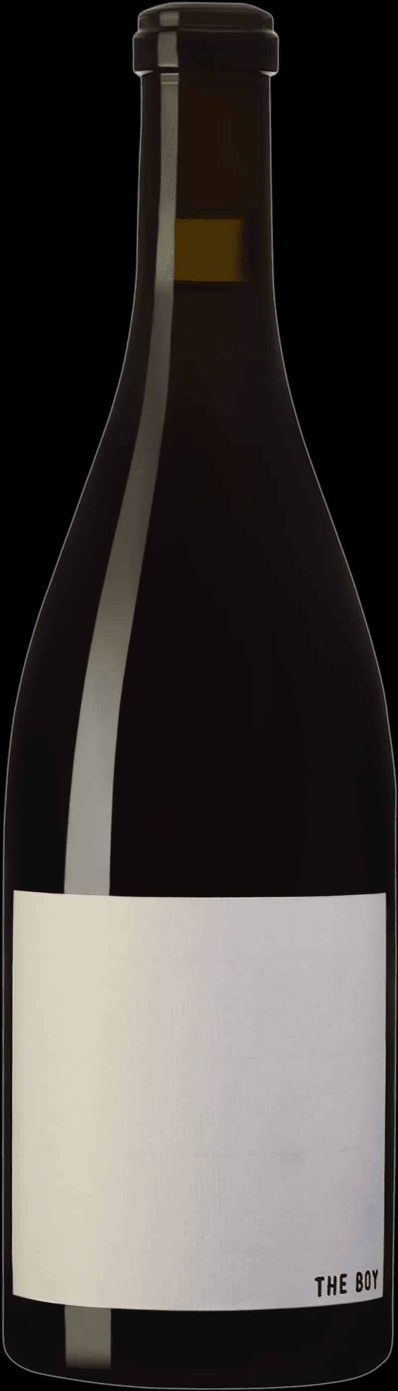 Flaska av rött vin K-Grenache mot en neutral bakgrund.