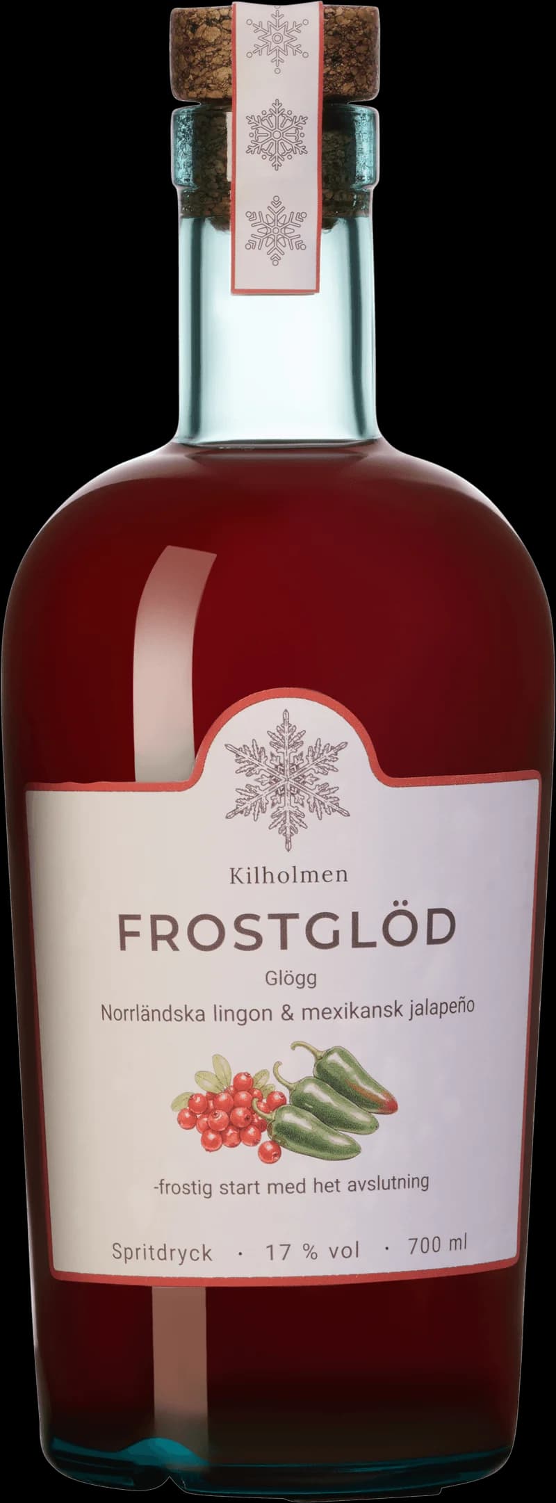 Flaskor från Kilholmen Destilleri med glögg och glühwein.