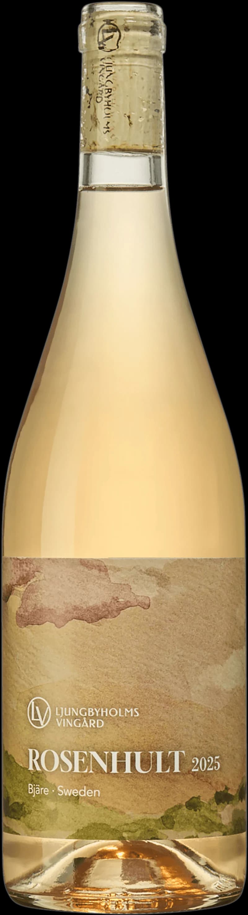 Flaska rosévin från Ljungbyholms Vingård