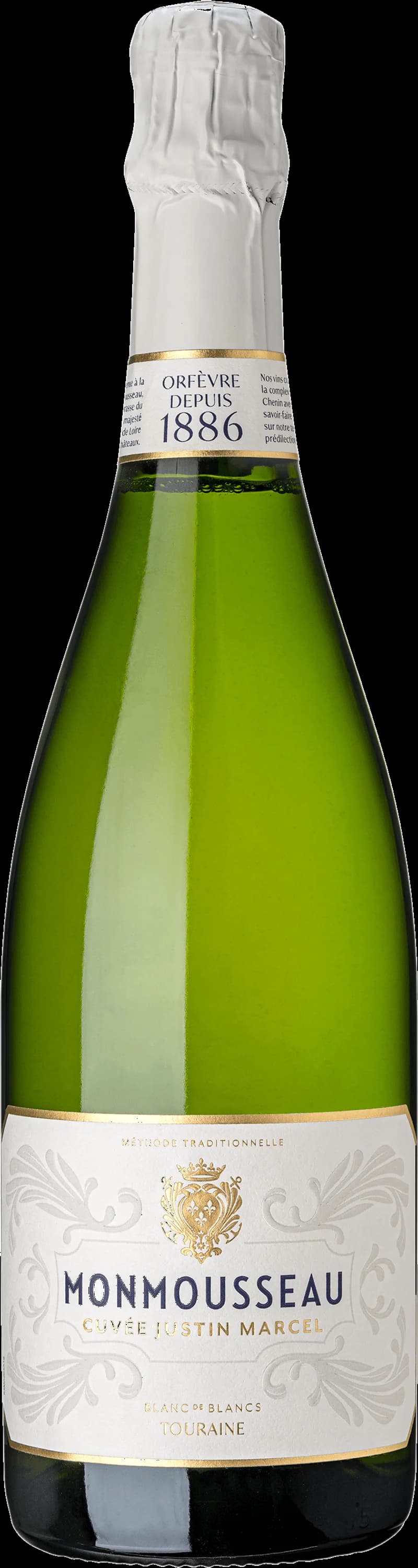 Flaska Monmousseau mousserande vin på bordet