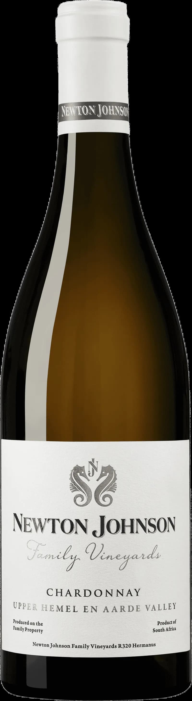 Flaska vitt vin från Newton Johnson Family Vineyards
