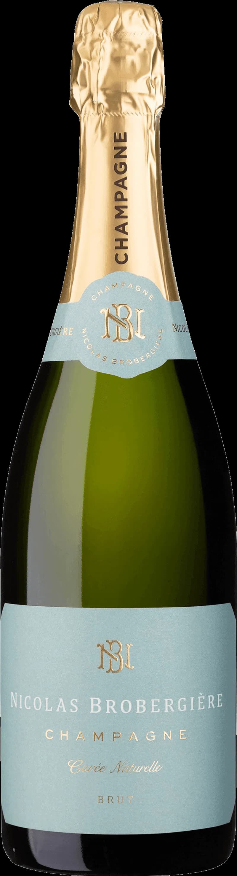 Nicolas Brobergi re mousserande vin i ett glas